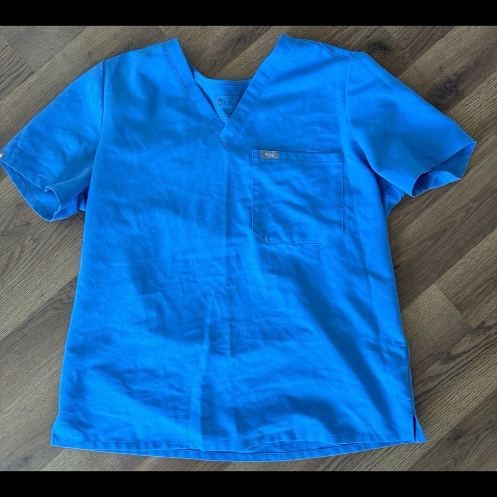 Figs light blue Catrina one pocket